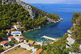 Apartmány Lavanda, severní zátoka ostrova Hvar, Chorvatsko