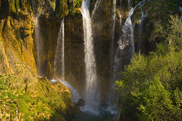 Chorvatsko, národní park Plitvice, jezera a vodopády