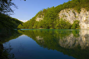 Chorvatsko, národní park Plitvice, jezera a vodopády