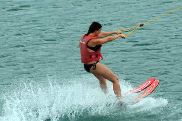 Chorvatsko, Vodní lyžování Novalja