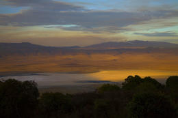 Kráter Ngorongoro, Tanzánie, Afrika