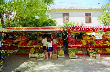 Novalja, ostrov Pag, Chorvatsko