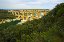 Pond du Gard, Avignon, Provence, Francie