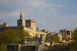 Papežský palác Avignon, Provence, Francie