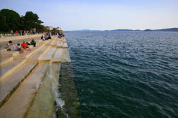Mořské varhany Zadar, Chorvatsko