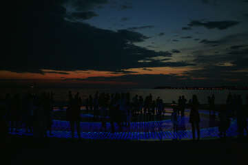 Mořské varhany a pozdrav slunci Zadar, Chorvatsko