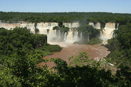 Vodopády Iguacu Argentina, Brazílie