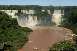 Vodopády Iguacu Argentina, Brazílie