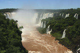Vodopády Iguacu Argentina, Brazílie