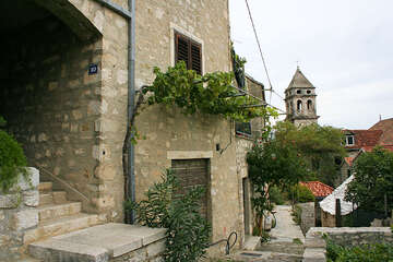 Omiš - staré město, Chorvatsko