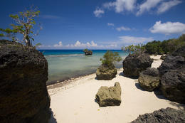 Bílé písečné pláže, Zanzibar, Tanzánie, Afrika