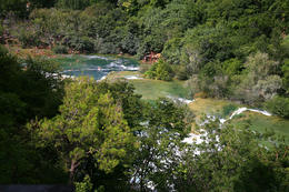 Skradinské vodopády, Chorvatsko