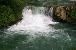 Skradinské vodopády, Chorvatsko
