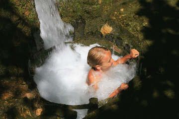 Krka, Rošský vodopád, Chorvatsko