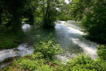 Krka, Rošský vodopád, Chorvatsko