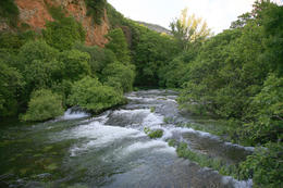Krka, Rošský vodopád, Chorvatsko