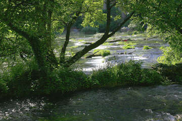 Krka, Rošský vodopád, Chorvatsko