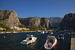 Řeka Cetina, Omiš, Chorvatsko