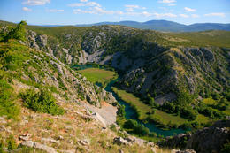 Chorvatsko, řeka Krupa