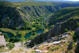 Chorvatsko, řeka Krupa