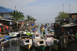 Makassar, jižní Sulawesi, Indonesie