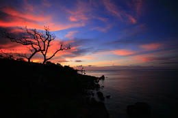 Západ slunce, Baucau, Východní Timor
