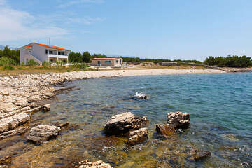 Apartmány Osama, zátoka u Povljany, ostrov Pag, Chorvatsko