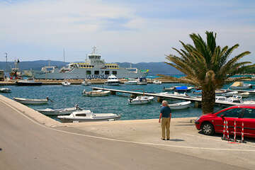 Orebič, poloostrov Pelješac, Chorvatsko