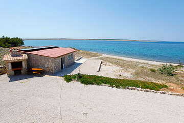 A3 - apartmány Osama, zátoka u Povljany, ostrov Pag, dovolená Chorvatsko