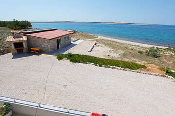 A3 - apartmány Osama, zátoka u Povljany, ostrov Pag, dovolená Chorvatsko