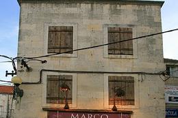 Obchůdek se suvenýry zn. Marco Polo, Korčula, Chorvatsko