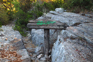 Národní park Mljet, odbočka ke geologické lokalitě Zakamenica a vyhlídce Vydikovac