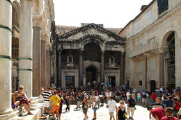 Diokleciánův palác ve Splitu - památka UNESCO