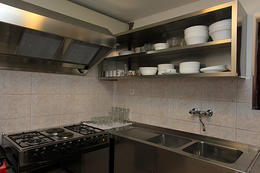 Možnost večeří - jídelna a kuchyň v domě Ivica, Mandre, ostrov Pag