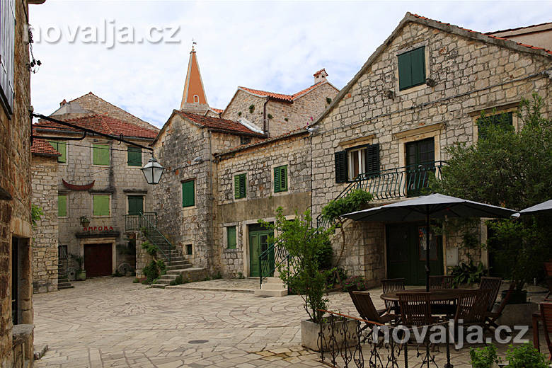 Město Stari Grad - ostrov Hvar 