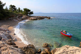 Pláže - Ivan Dolac, ostrov Hvar, Chorvatsko