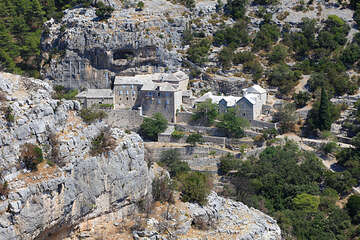 Klášter Pustinja Blaca, ostrov Brač, Chorvatsko