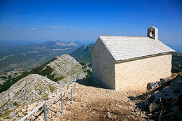 Chráněná oblast Biokovo, vrchol Sv. Jure, Chorvatsko
