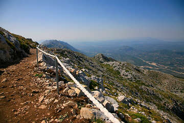 Chráněná oblast Biokovo, vrchol Sv. Jure, Chorvatsko