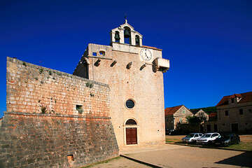 Vrboska, ostrov Hvar, Chorvatsko