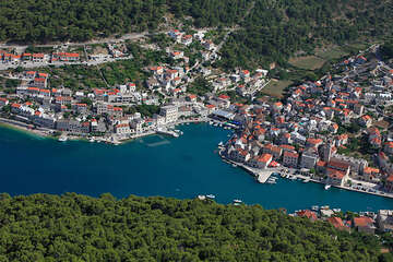 Městečko Pučišća, ostrov Brač, Chorvatsko