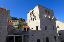 Městečko Pučišća, ostrov Brač, Chorvatsko