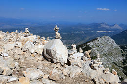 Chráněná oblast Biokovo, vrchol Sv. Jure, Chorvatsko