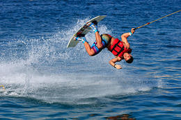 Vodní lyžování Zrče, Novalja, Chorvatsko