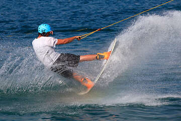 Vodní lyžování Zrče, Novalja, Chorvatsko