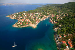 Stomorska, ostrov Šolta, Chorvatsko