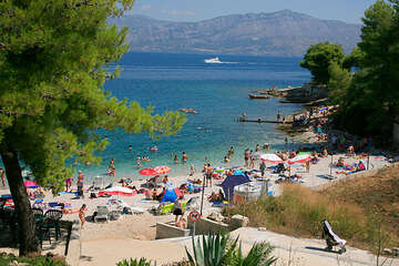 Apartmány Lina - oblázková pláž 110 m od domu, letovisko Postira - ostrov Brač, Chorvatsko