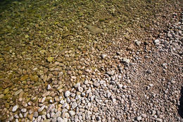 Vrbnik - pláž Nuluk, ostrov Krk, Chorvatsko 