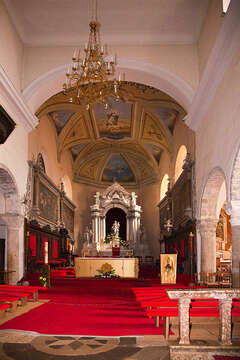 Město Krk - katedrála, ostrov Krk, Chorvatsko