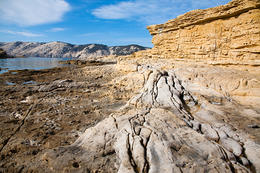 Rab - Lopar - geologický park, ostrov Rab, Chorvatsko